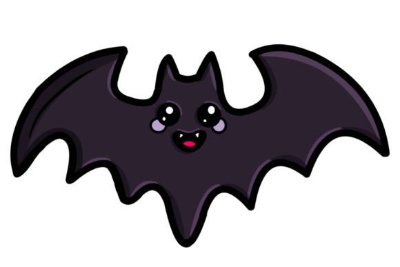 Download Cute Bat Halloween Character - Halloween Collection