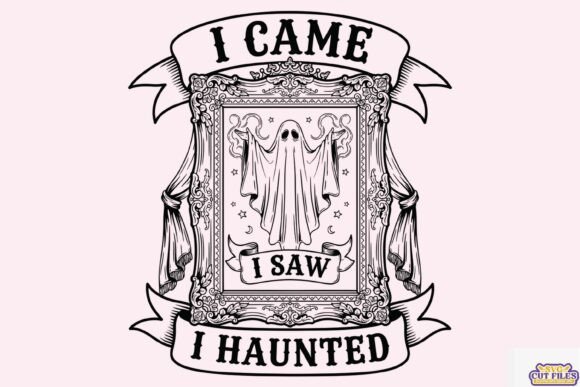 Download I Came I Saw I Haunted Png Halloween - Halloween Collection