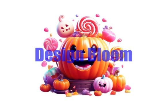 Download Lollipop Ghost Halloween Artwork for POD - Halloween Collection