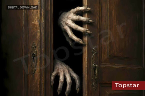 Download Creepy Gothic Halloween Horror Design - Halloween Collection
