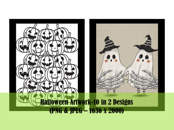 Download Halloween Artwork-10 in 2 Designs - Halloween Collection