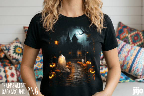 Download Ghost Pumpkin Halloween Haunted PNG - Halloween Collection