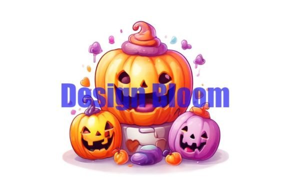 Download Lollipop Ghost Halloween Artwork for POD - Halloween Collection