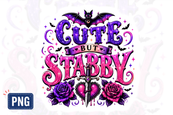 Download Cute but Stabby Halloween PNG - Halloween Collection